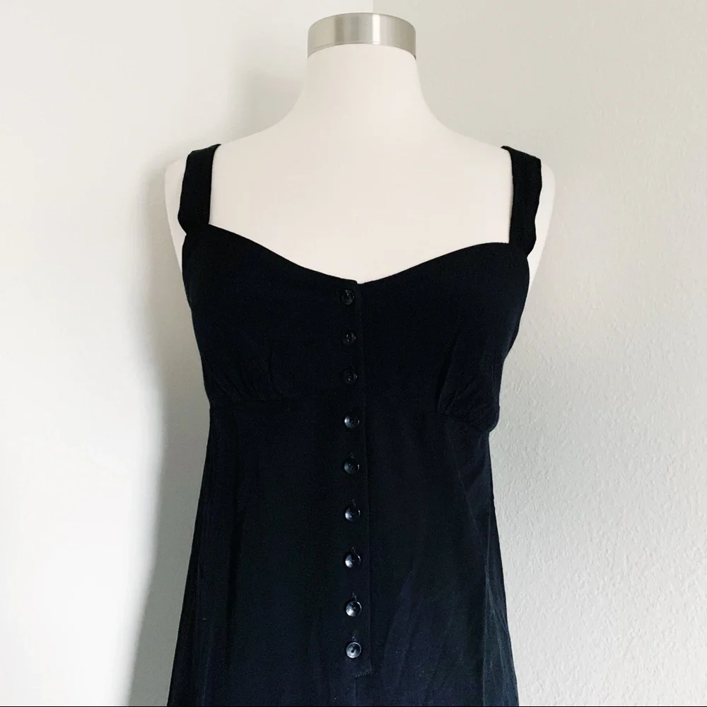 NEW | UO Urban Outfitters | Asher Empire Waist Button-down Jumpsuit